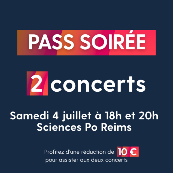 Pass sciences po flaneries musicales de reims 2026